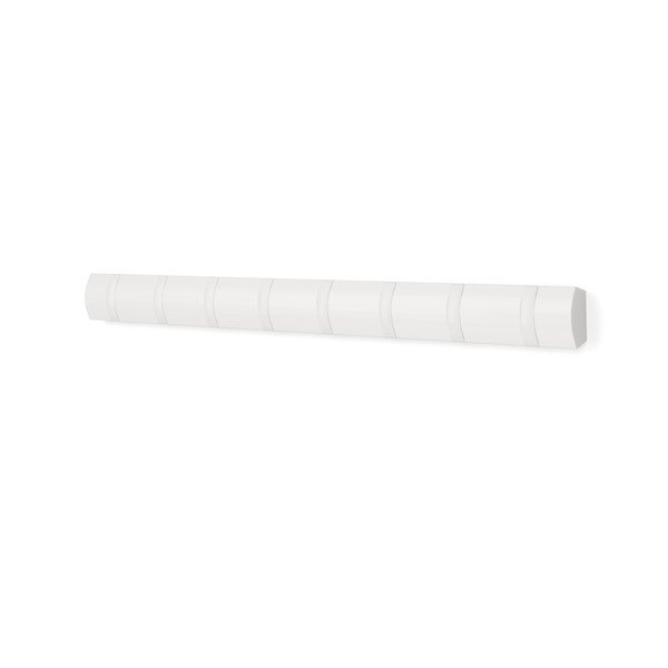 Matēti balts priedes masīvkoka sienas pakaramais 81 cm Flip – Umbra