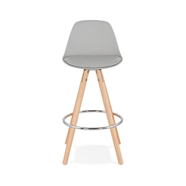 Pelēks bāra krēsls Kokoon Anau, sēdekļa augstums 64 cm-image-2