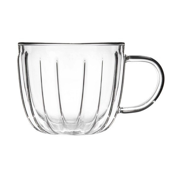 Kapučīno stikla tasītes (2 gab.) 350 ml Tulip – Vialli Design-image-2