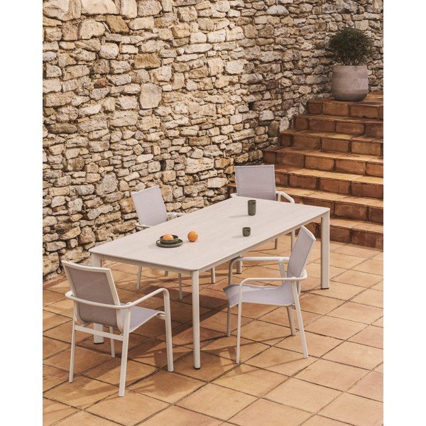 Bēšs dārza krēsls Canea – Kave Home-image-1