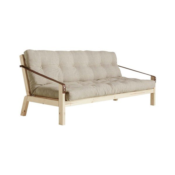 Izvelkamais dīvāns Karup Design Poetry Natural Clear/Linen Beige-image-3