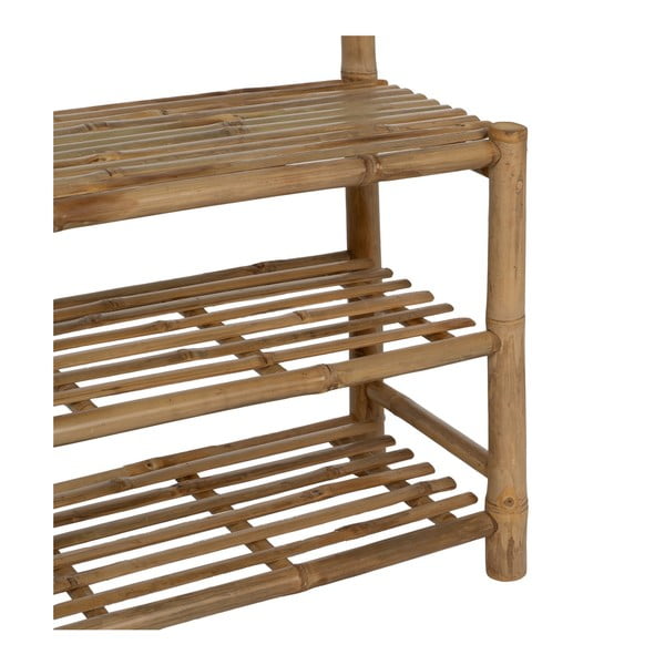Dabīga toņa bambusa priekšnama iekārta 70x175x32 cm Manali – Ixia-image-3