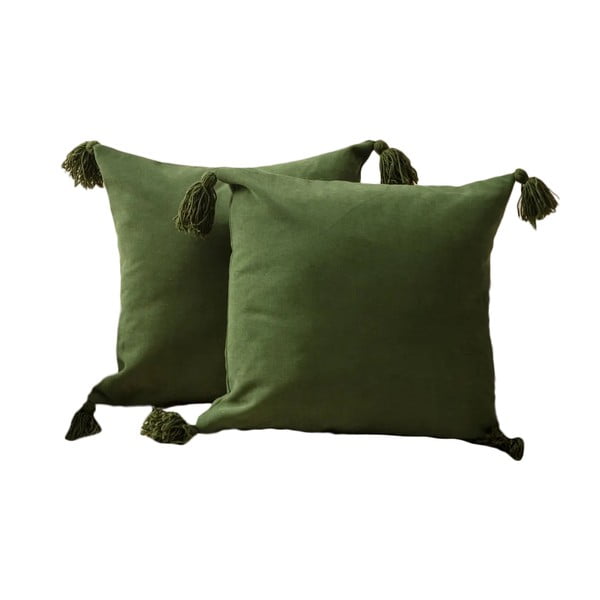 Spilvendrānas (2 gab.) 43x43 cm Puskul – Mioli Decor