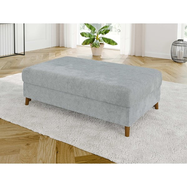 Gaiši pelēks kāju soliņš Ariella – Ropez-image-2