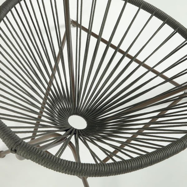 Dārza krēsls ar zaļu pinumu Kave HomeSamantha-image-4