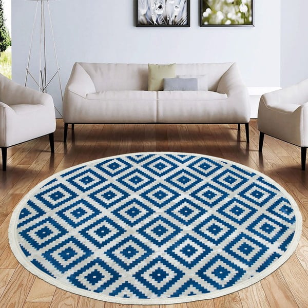 Paklājs Munico Azul, ⌀ 150 cm