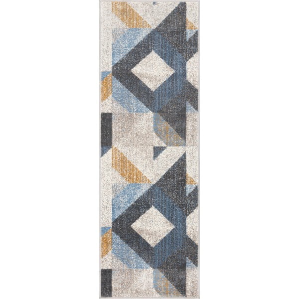 Gaiši pelēks celiņa paklājs 67x200 cm Soft Halleby – FD