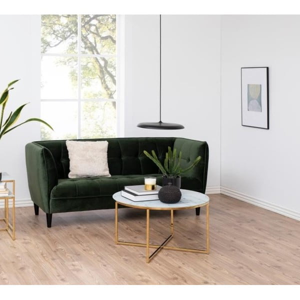 Balts apaļš žurnālgaldiņš ø 80 cm Alisma – Actona-image-1