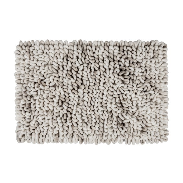 Pelēkbēšs tekstila vannas istabas paklājiņš 60x90 cm Lerici – Wenko