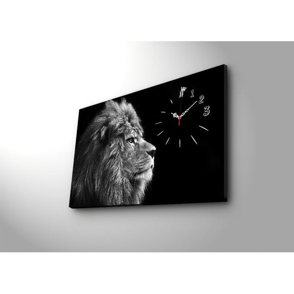 Attēls-pulkstenis Lion, 45 x 70 cm-image-3