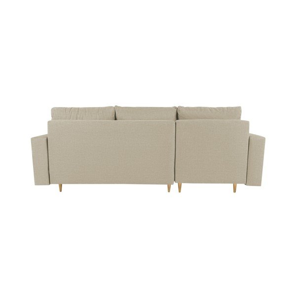 Bēšs stūra dīvāns ar šezlongu kreisajā pusē Mazzini Sofas Iris-image-3