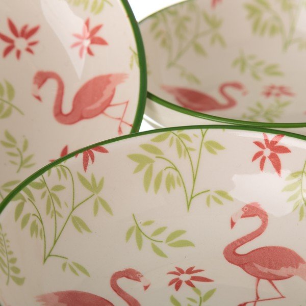 Porcelāna trauks Unimasa Flamingo, ø 12,6 cm-image-1
