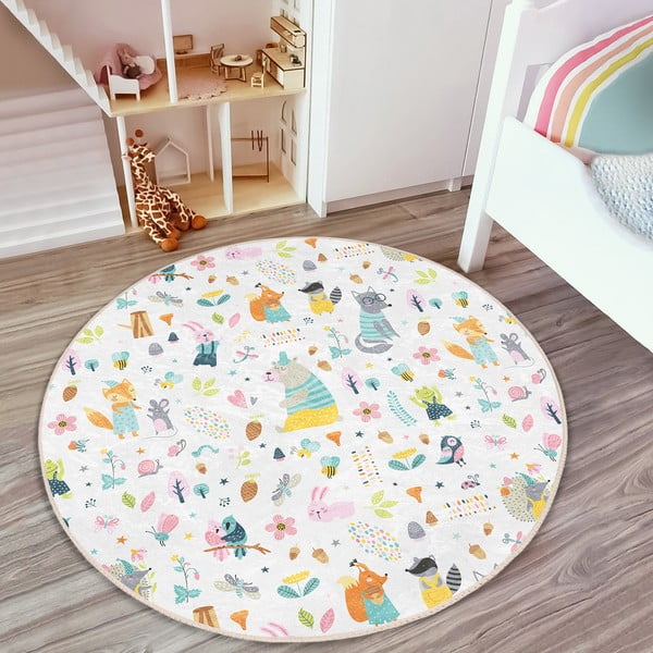 Bērnu paklājs ø 100 cm Comfort – Mila Home-image-1