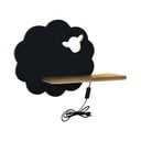 Melns bērnu gaismeklis Sheep – Candellux Lighting