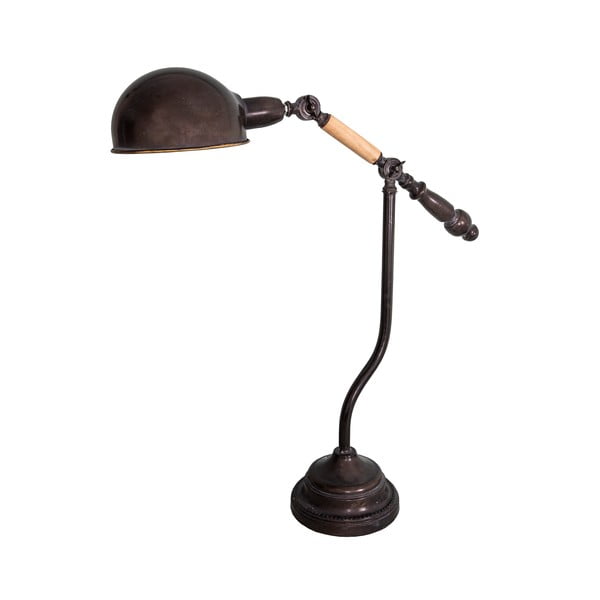 Brūna galda lampa (augstums 67 cm) – Antic Line