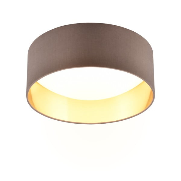 Gaiši brūna LED griestu lampa ø 30 cm Locarno – Reality-image-1