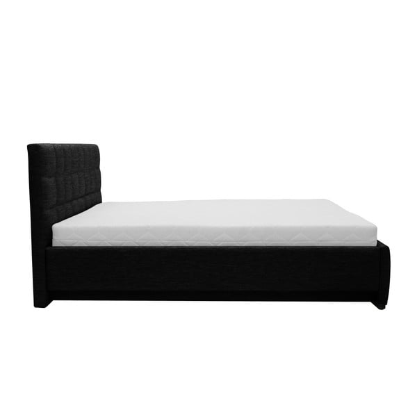 Melna divguļamā gulta Mazzini Beds Dream, 140 x 200 cm-image-3
