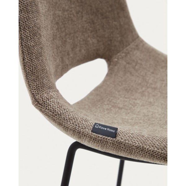 Gaiši brūns bāra krēsls (sēdekļa augstums 76 cm) Zahara – Kave Home-image-3