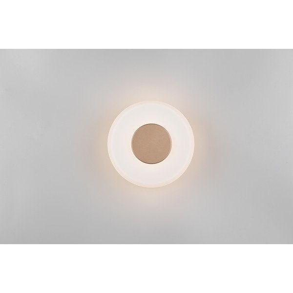 Bēša LED sienas lampa ar regulējamu spilgtumu ø 22 cm Celeste – Trio-image-3