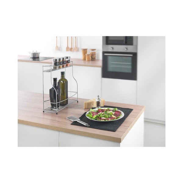 Garšvielu plaukts ar 2 līmeņiem Metaltex Balsamico-image-1