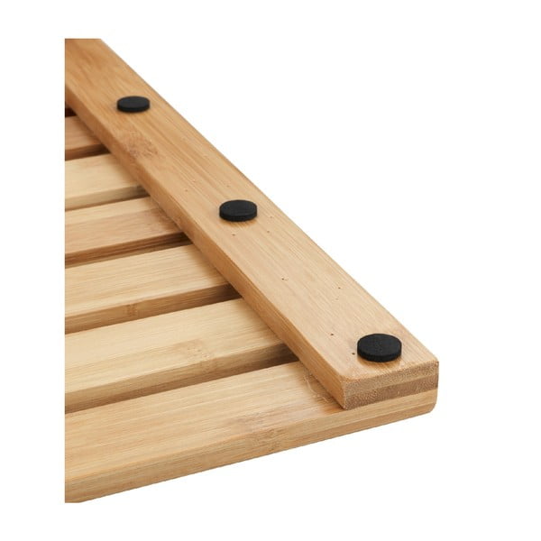 Bambusa paklājs, piemērots izmantošanai ārpus telpām Wenko Bamboo, 60 x 40 cm-image-1