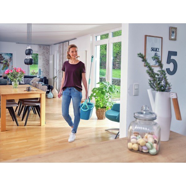 Rotējoša grīdas mazgāšanas slota ar spaini Rotation Disc Mop (EVO) – LEIFHEIT-image-3