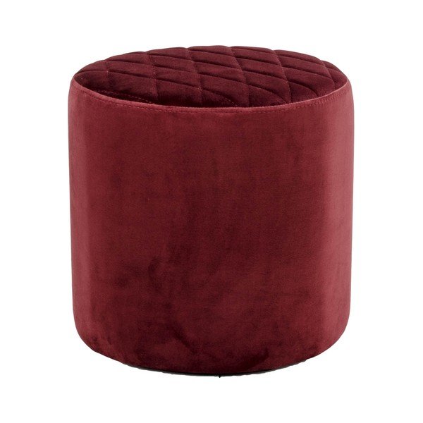 Sarkans samta pufs House Nordic Ejby, ø 34 cm