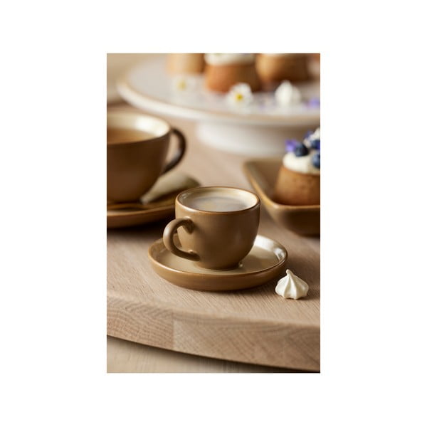 Brūna keramikas krūze 70 ml – Bitz-image-1