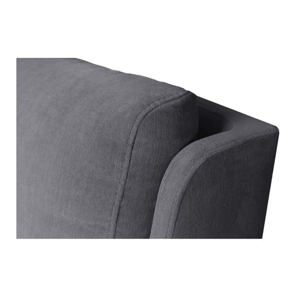 Pelēka divguļamā gulta Mazzini Beds Vicky, 160 x 200 cm-image-4