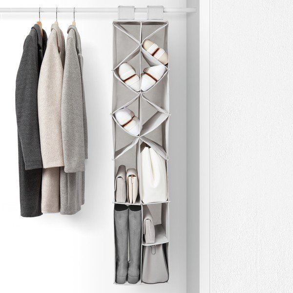 Piekaramais tekstila drēbju skapja organizators – Rayen-image-2