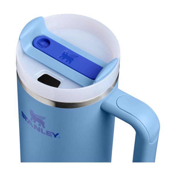 Zils nerūsējošā tērauda termoss ar salmiņu 890 ml Quencher H2.O FlowState™ Tumbler Blue Sky – Stanley-image-1