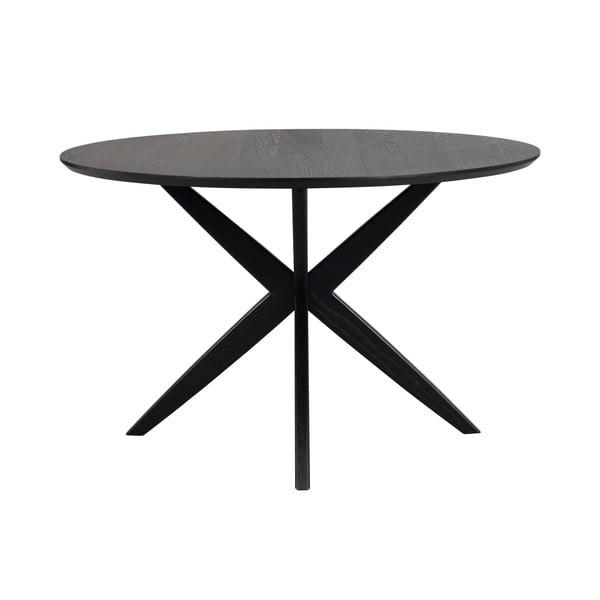 Apaļš ēdamgalds ar ozolkoka imitācijas virsmu 120x120 cm Calverton – Rowico-image-4