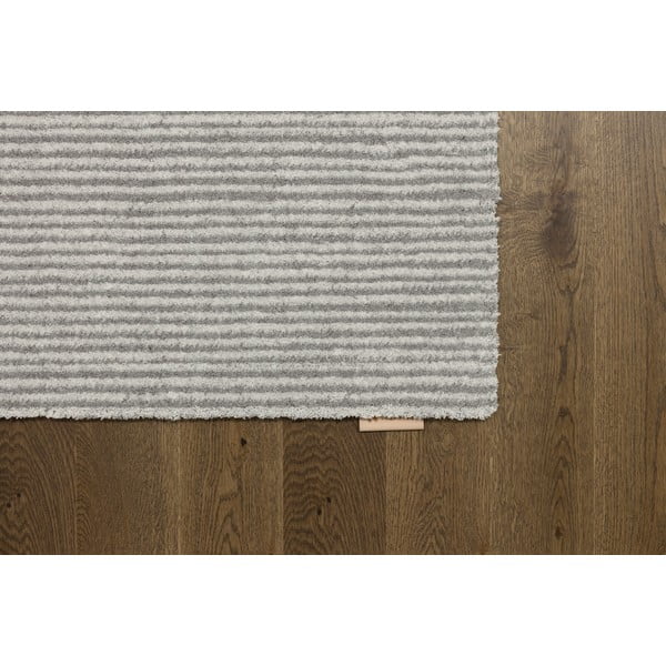 Krēmkrāsas vilnas paklājs 160x240 cm Calisia M Ribs – Agnella-image-4