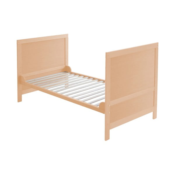 Dabīga toņa bērnu gultiņa 70x140 cm – Roba-image-3