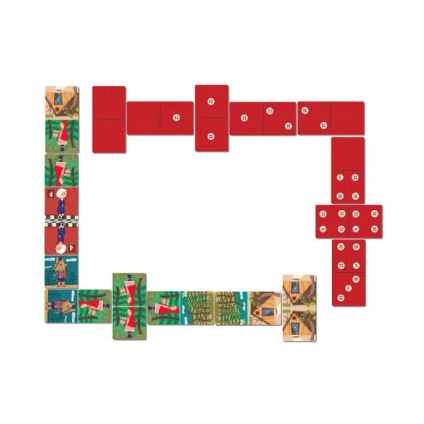 Domino Londja Sarkanā Rūķenīte-image-1