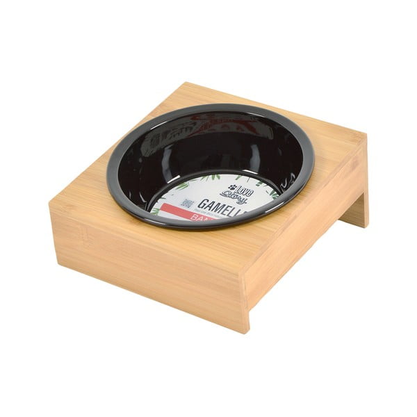 Bambusa bļodiņa ar pamatni suņiem ø 16 cm – Love Story-image-2