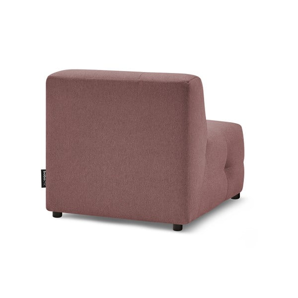 Tumši rozā dīvāna modulis Kleber – Bobochic Paris-image-4