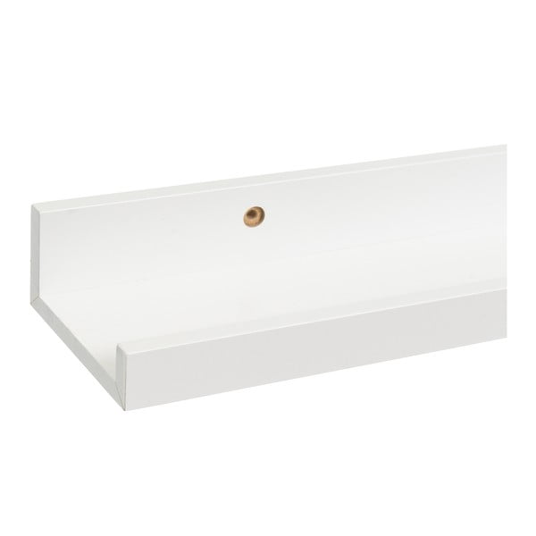 Balts sienas plaukts bildēm 80 cm – Casa Selección-image-2