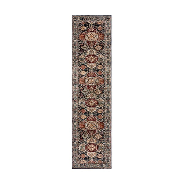 Tumši zils celiņa paklājs 66x300 cm Gillingham – Flair Rugs