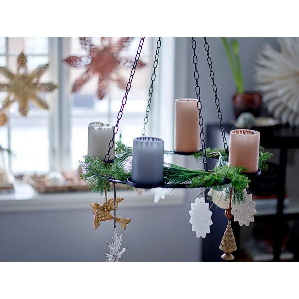 3 marmora piekaramo rotājumu komplekts Bloomingville Otilde-image-1