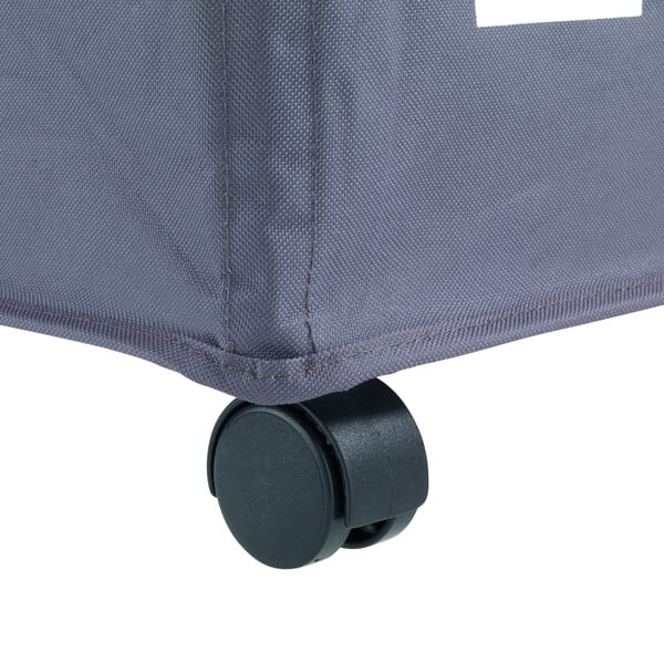 Pelēks trīskāršs veļas grozs Wenko Trivo, 117,6 l-image-3