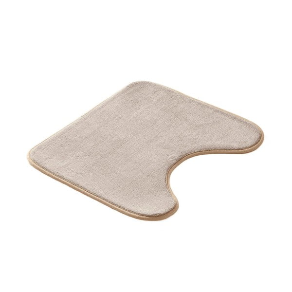 Bēšs vannas istabas paklājiņš tualetei 45x45 cm Vitamine – douceur d'intérieur-image-2