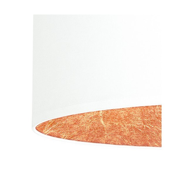 Piekarināmā lampa baltā un vara krāsā Sotto Luce Mika, ⌀ 40 cm-image-4