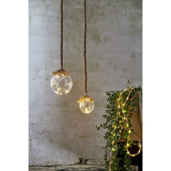 Brūna LED lampiņu virtene Star Trading Jutta, garums 2 m-image-3