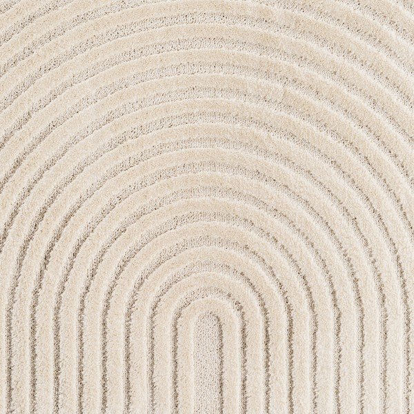 Krēmkrāsas apaļš paklājs no džutas maisījuma ø 160 cm Art 1122 – Ayyildiz Carpets-image-2