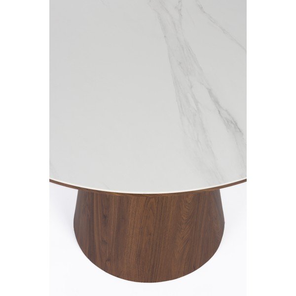 Apaļš ēdamgalds ar akmens galda virsmu ø 115 cm Almira – White Label-image-4