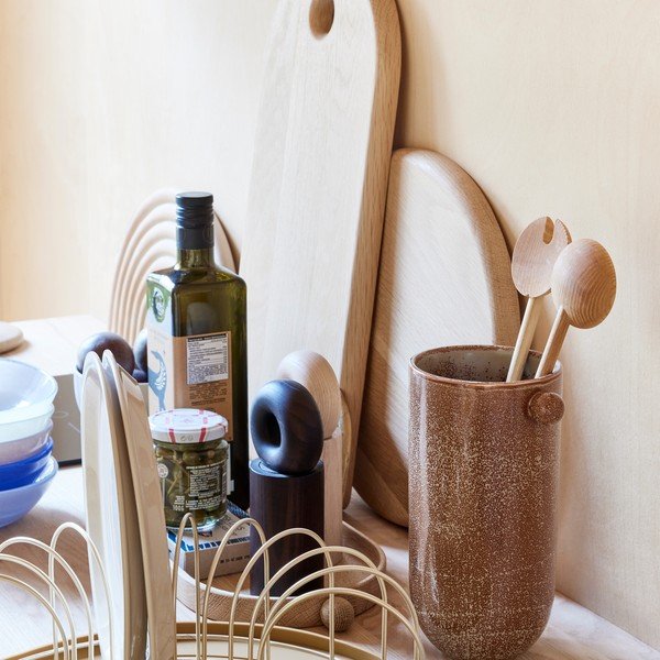 Dabīga toņa koka sāls un piparu dzirnaviņas Hoop – OYOY Living Design-image-2