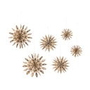 Papīra Ziemassvētku piekaramie rotājumi (6 gab.) Star – Bloomingville