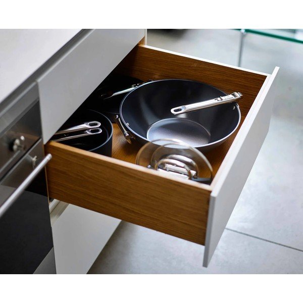 Wok panna ar keramikas pārklājumu ø 32 cm Space – Joseph Joseph-image-3