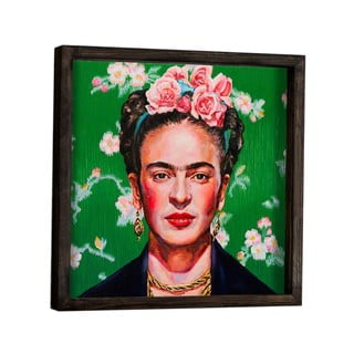 Sienas glezna Frida Kahlo, 34 x 34 cm